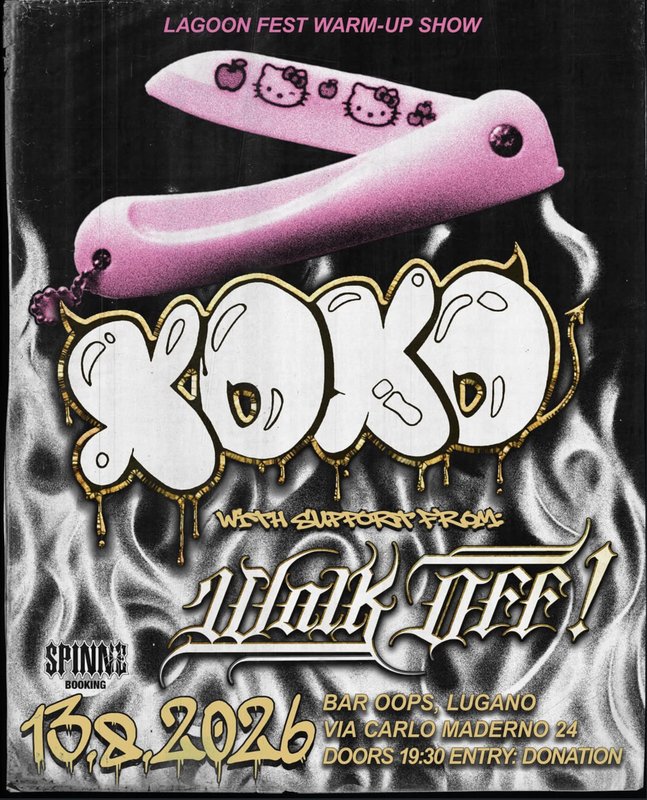 XOXO, WALK OFF! (lagoon fest warmup)