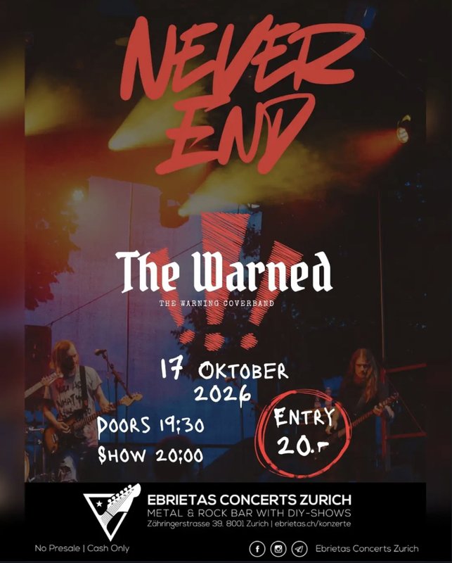 The Warned !!! (The Warning Coverband)