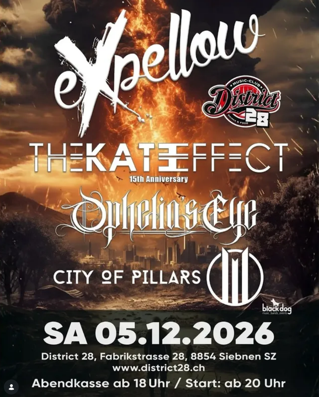 Expellow, The Kate Effect, Ophelia's Eye, Atropas