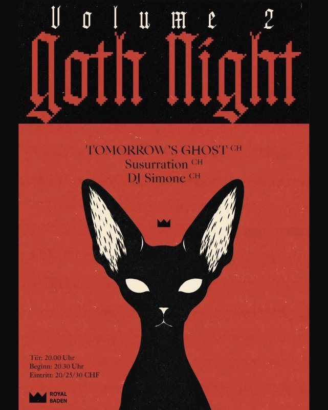 Goth Night Volume 2 • heavy beats for darker hearts