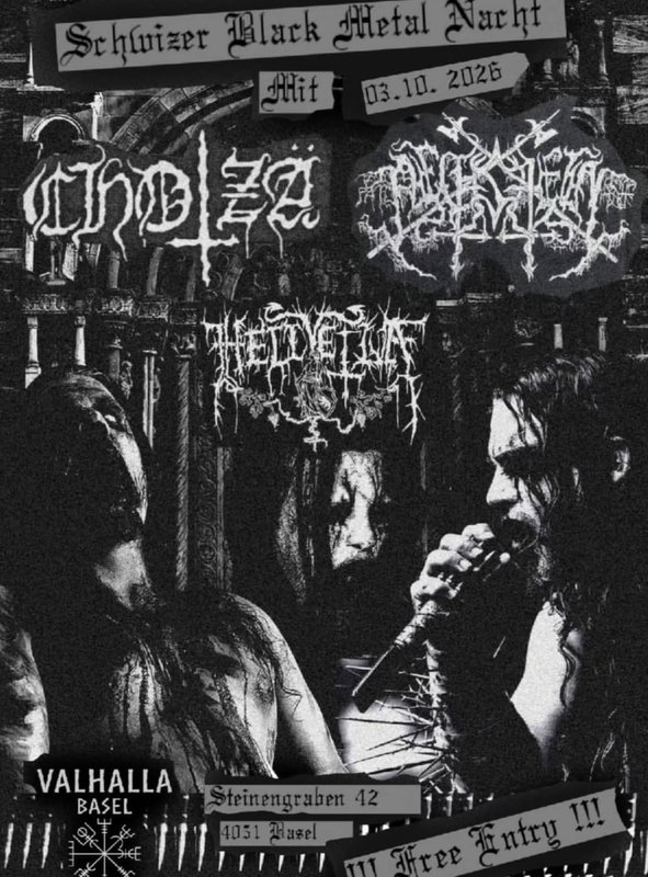 Schwizer Black Metal Nacht