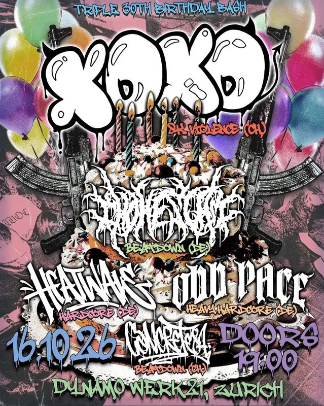 Triple 30th Birthday Mosh