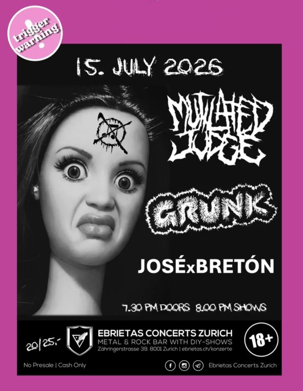 Mutilated Judge, Grunk, JOSÉxBRETÓN