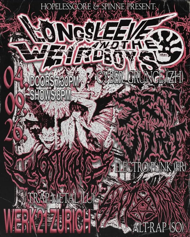 Longsleeve and the Weirdboys, $rip&Vdot, Ghostlights, Septacore