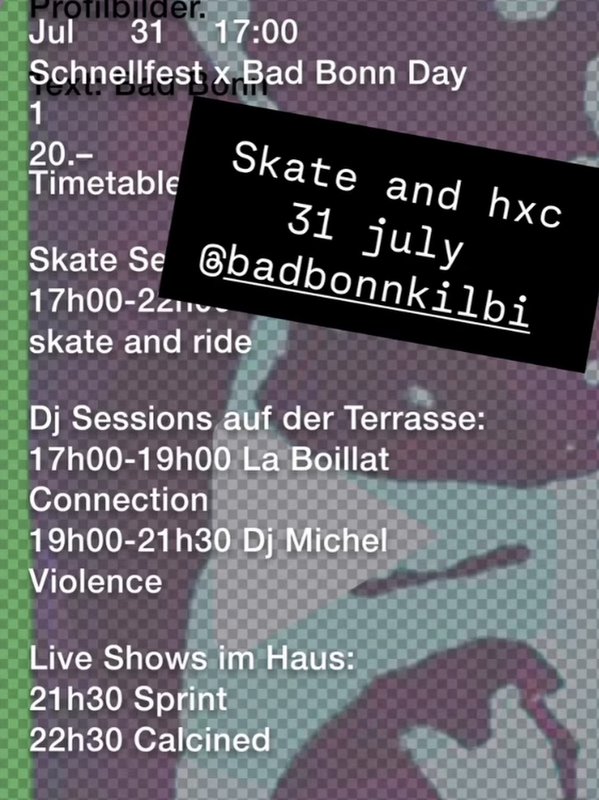 Schnellfest & Bad Bonn Day 1