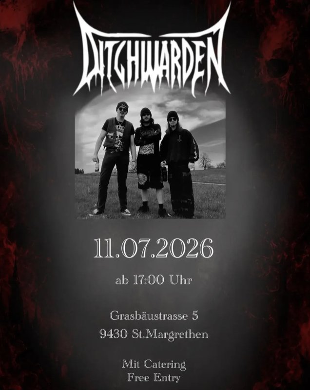 Ditchwarden SECRET GIG🔥🔥