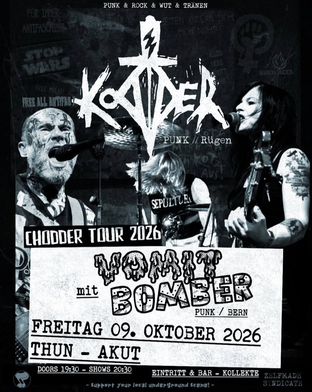 KODDER & VOMIT BOMBER