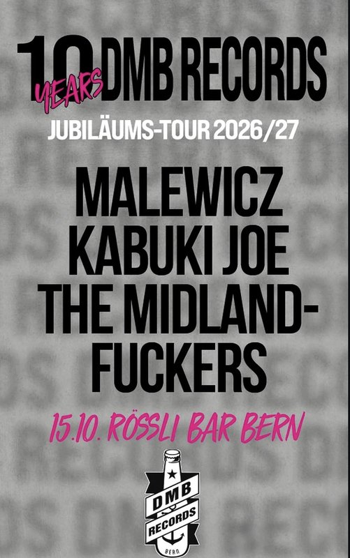 DMB Records JUBILÄUMS-TOUR 2026/27