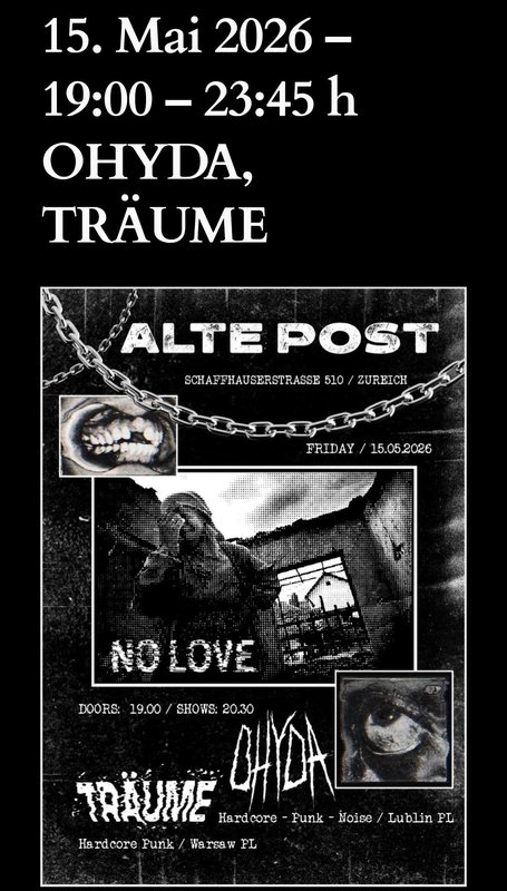 OHYDA + TRÄUME