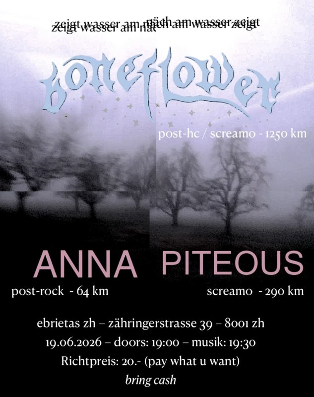 Boneflower, Anna, Piteous