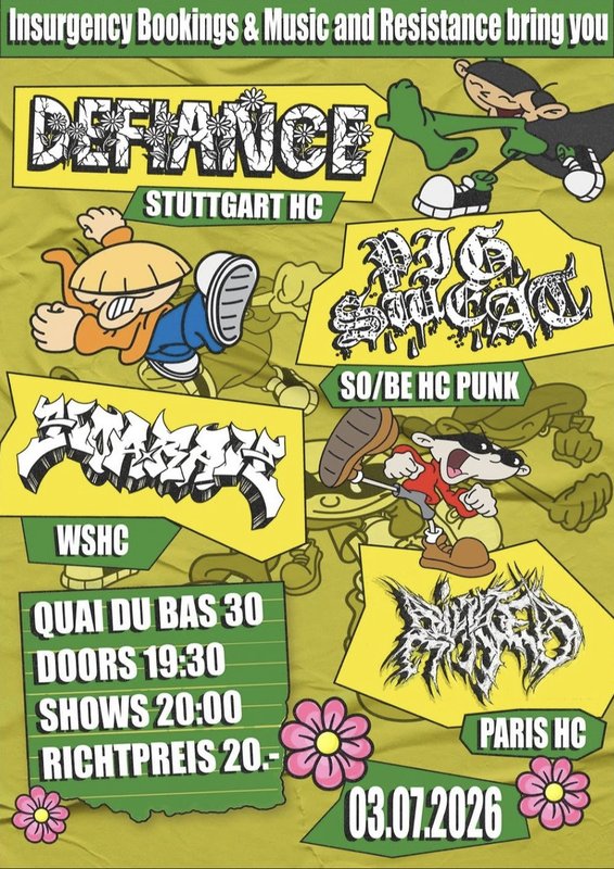 DEFIANCE, Pig Sweat, HoaraH, Rigged