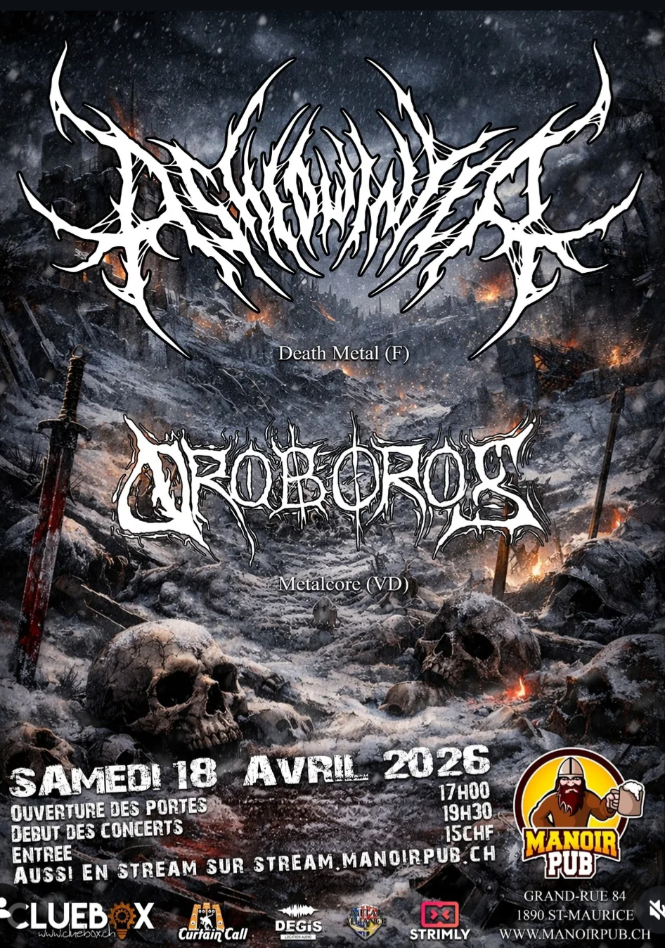 Ashed Winter + Oroboros