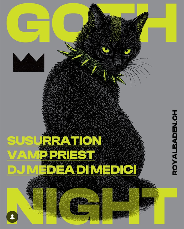 Susurration + Vamp Priest + DJ Medea Di Medici
