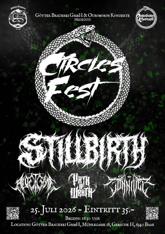 Circles Fest: Stillbirth, A Lost Game, Path of Wrath, Conniver