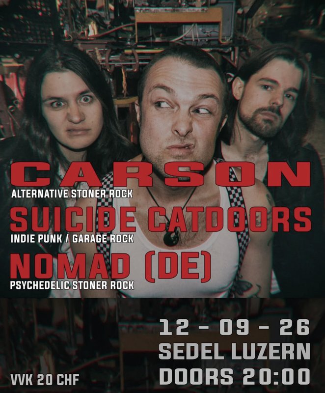 Carson, Suicide Catdoors, Nomad