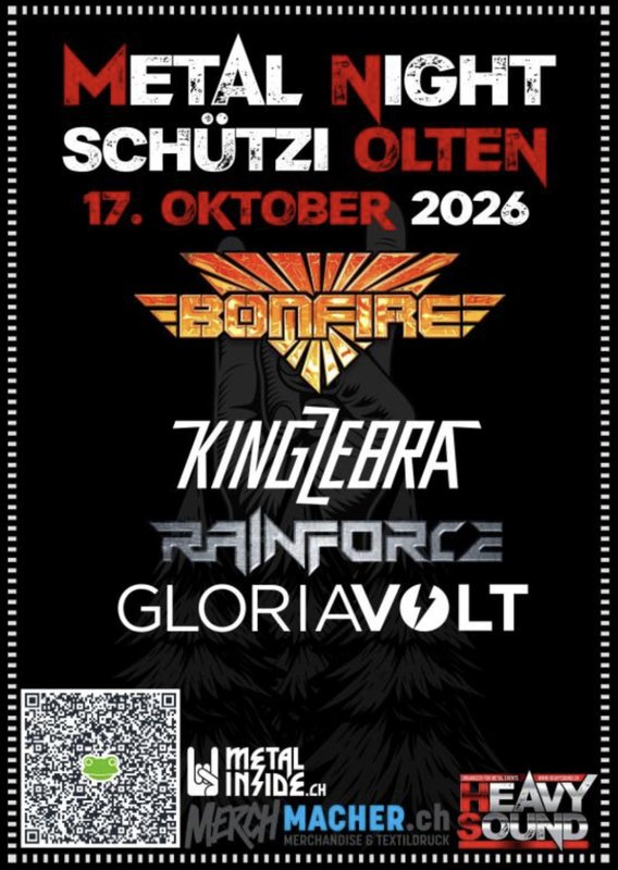 Metal Night Schützi Olten #5 w/ Bonfire