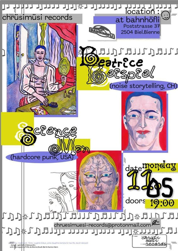Beatrice Beispiel + Science Man